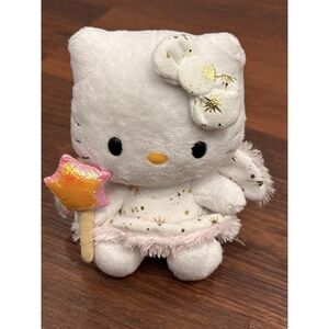 Ty Beanie Baby - HELLO KITTY White Angel (6 Inch) MWMTs Plush Stuffed Animal Toy